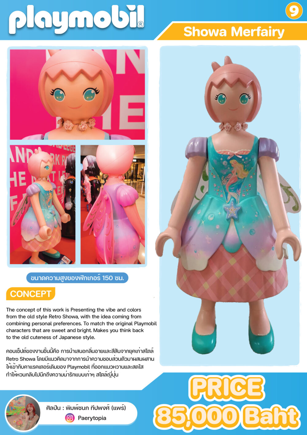 Figure Art 0115 Showa Merfairy/โชวะ เมอร์แฟรี่ >>คุณแพร