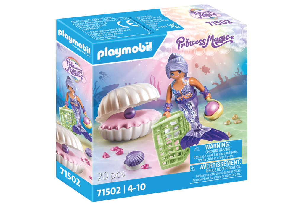 Alternative view of Playmobil 71502 Mermaid with Pearl Seashell เมอร์เมด นางเงือกกับเปลือกหอยมุก