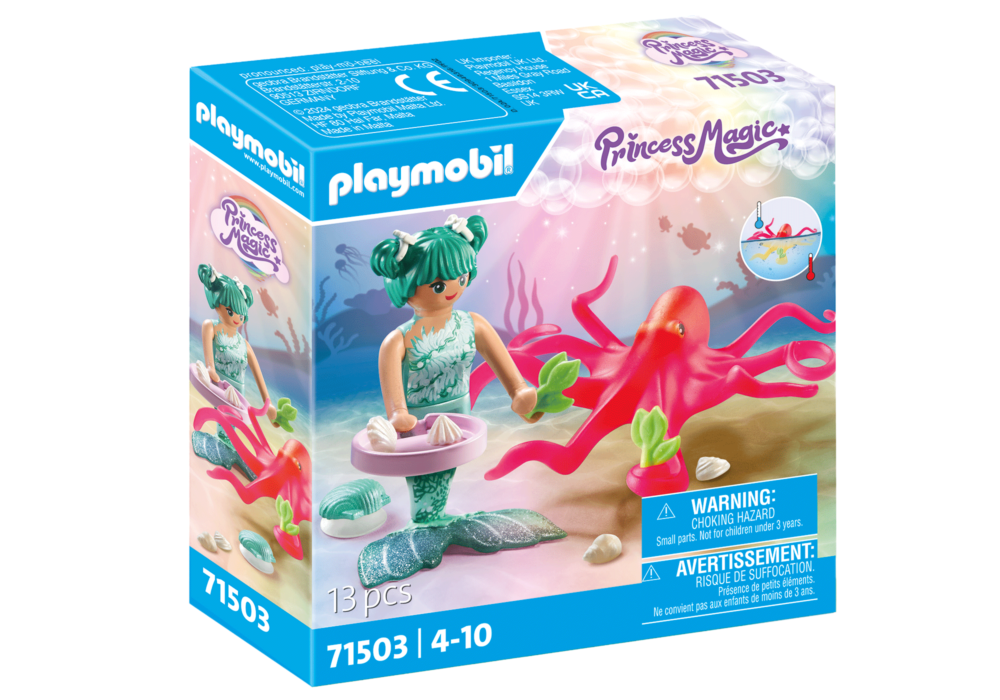 Alternative view of Playmobil 71503 Mermaid with Octopus เมอร์เมด นางเงือกกับปลาหมึกยักษ์