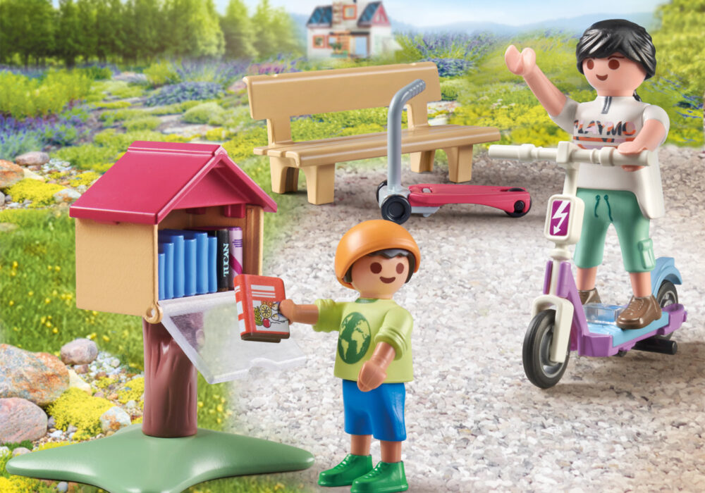 Playmobil 71511 Tiny house Book Exchange ไทนี่เฮ้าส์ ตู้แลกเปลี่ยนหนังสือ