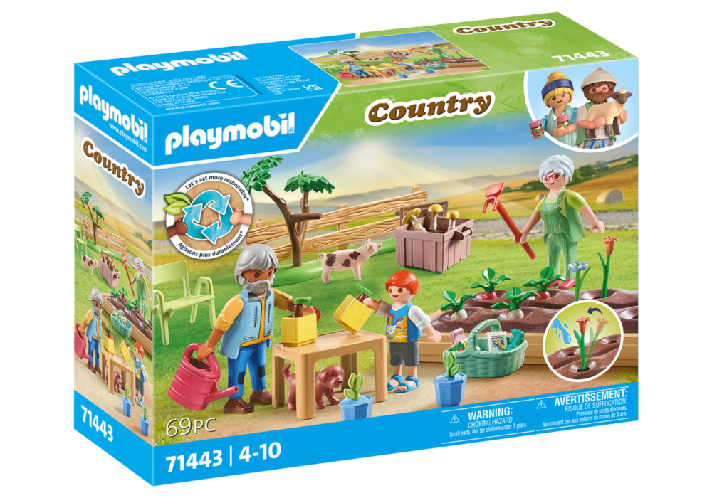 Alternative view of Playmobil 71443 Farm III Vegetable garden with grandparents ฟาร์ม3 สวนผักพร้อมตายาย