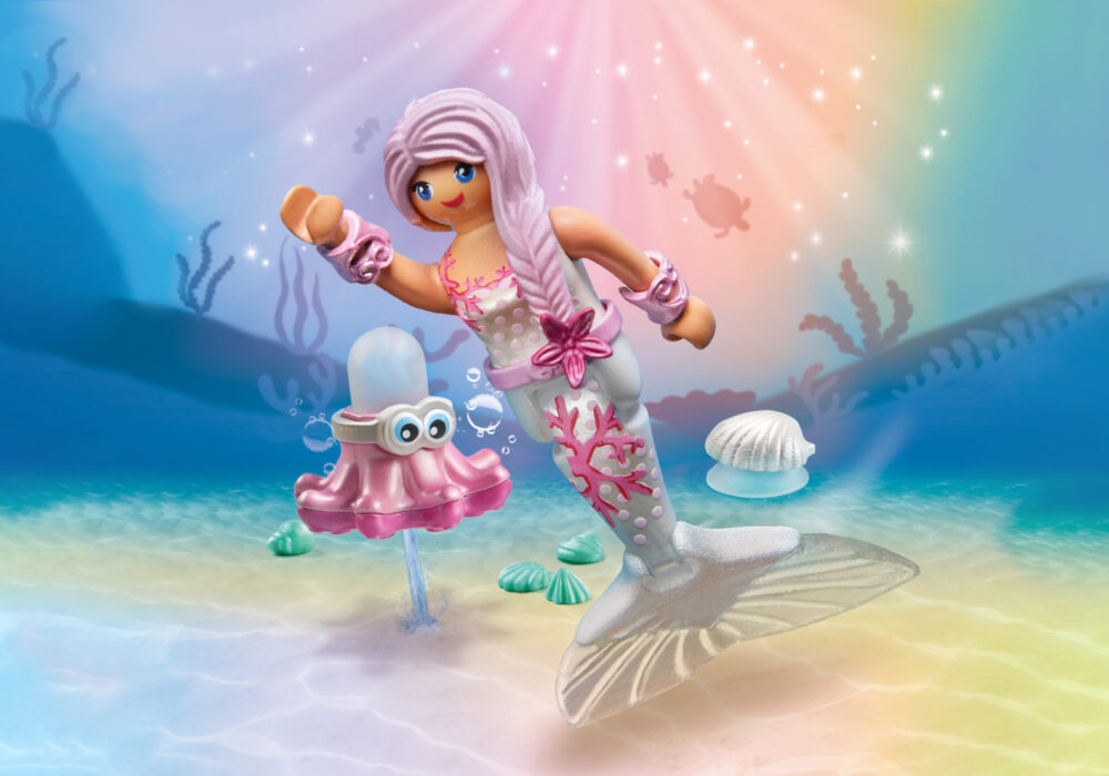 Playmobil 71477 Special Plus Mermaid with Octopus สเปเชียล นางเงือกกับปลาหมึก