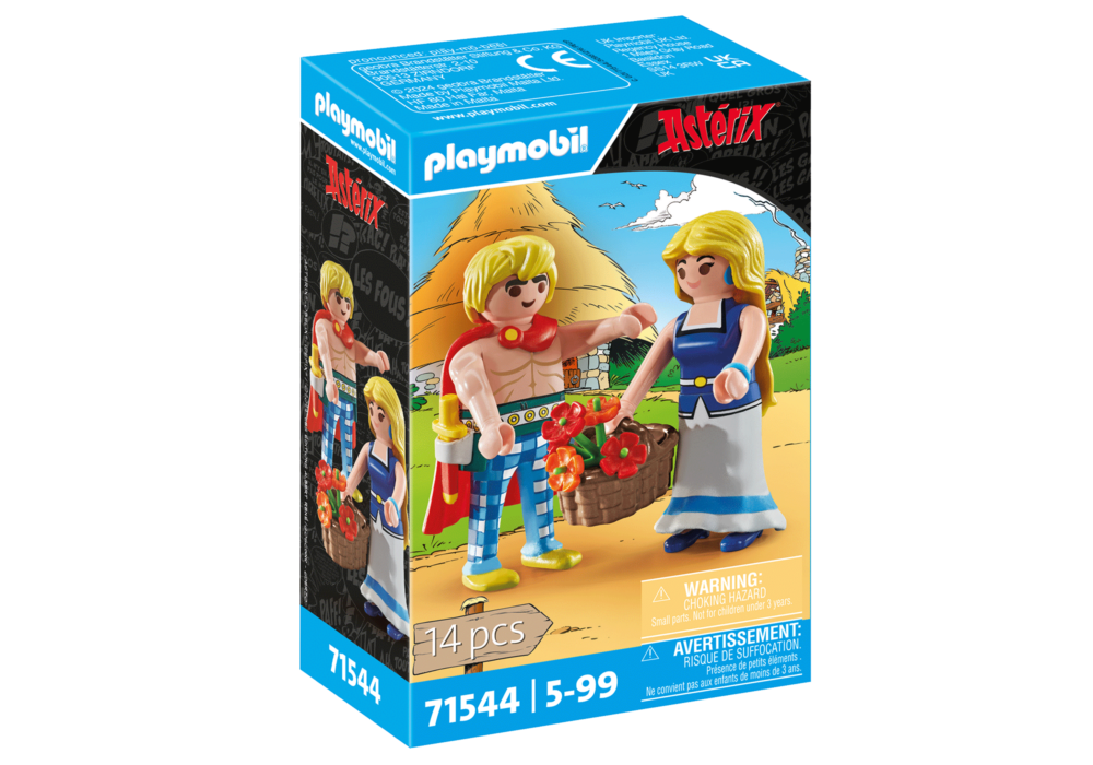 Alternative view of Playmobil 71544 Asterix: Tragicomix and Panacea แอสเทอริกซ์ ทราจิคอมิกซ์และพานาเซีย
