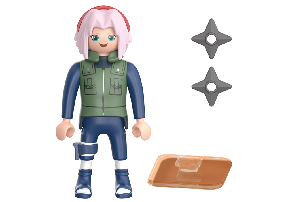 Alternative view of Playmobil 71562 Naruto: Sakura Fourth Great Ninja War Figure Set นารูโตะ: ซากุระชุดสงครามโลกนินจาครั้งที่ 4 ฟิกเกอร์เซ็ต