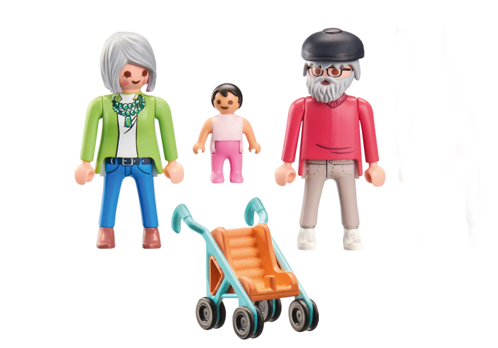 Alternative view of Playmobil 71613 Living House Grandparents with Baby ลิฟวิ่งเฮาส์ ตายายกับทารก