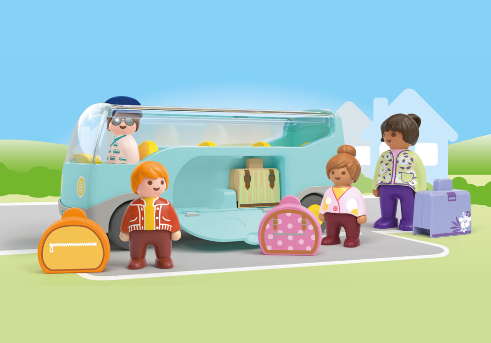 Playmobil 71682 JUNIOR: Airport Shuttle Bus จูเนียร์ รถบัสรับส่งสนามบิน