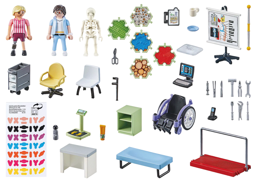 Alternative view of Playmobil 71617 Hospital Orthopaedics โรงพยาบาล แผนกศัลยกรรมกระดูก