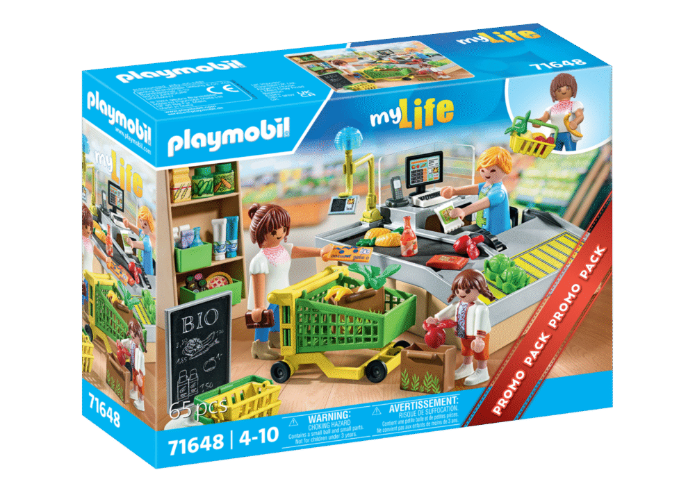 Alternative view of Playmobil 71648 Promo Pack Organic supermarket โปรโมแพ็ค ซูเปอร์มาร์เก็ตออร์แกนิค