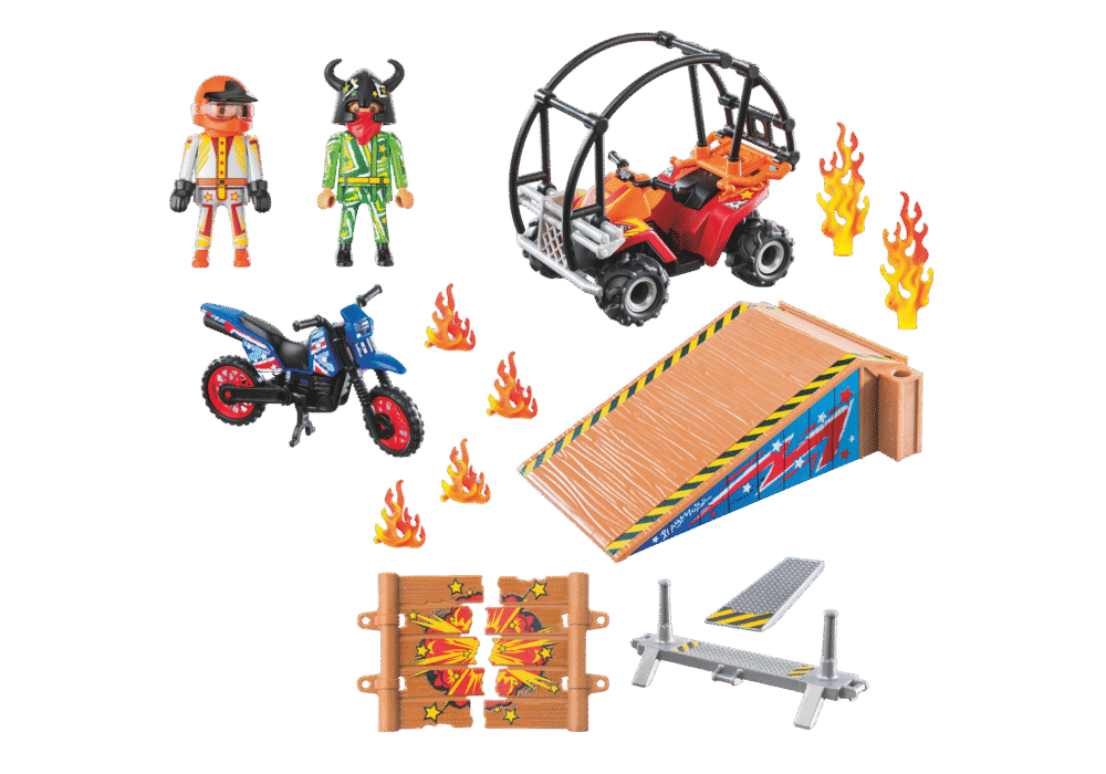 Alternative view of Playmobil 71808 Action Heroes Stunt Show แอคชั่นฮีโร่ สตั๊นโชว์