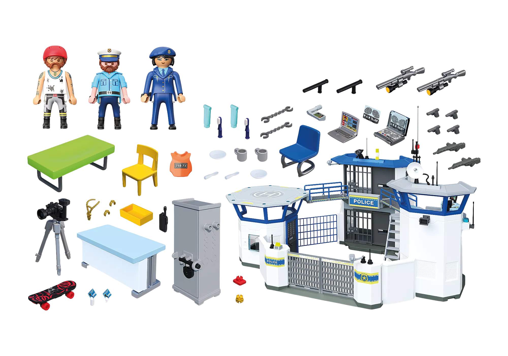 Playmobil 71873 Police Command Center ตำรวจ ศูนย์บัญชาการตำรวจ - Image 2