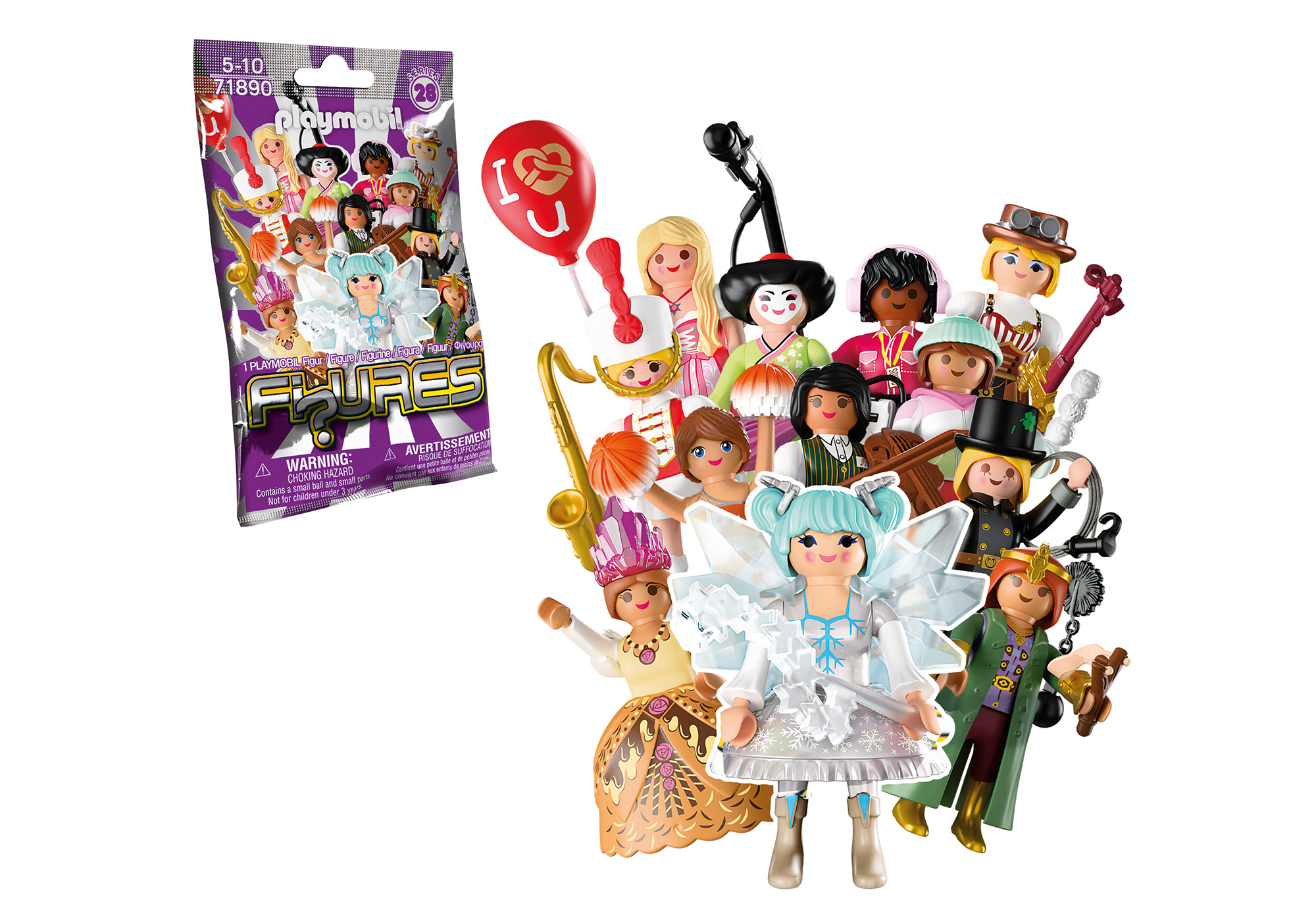 Playmobil 71890 PLAYMOBIL Figures Series 28 - Girls ฟิกเกอร์เกิร์ล ซีรีย์ 28 - Image 3