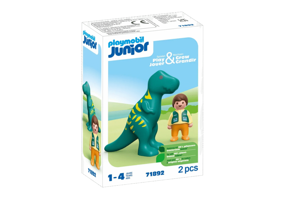 Alternative view of Playmobil 71892 JUNIOR: Dinosaur and Explorer จูเนียร์ นักสำรวจกับไดโนเสาร์