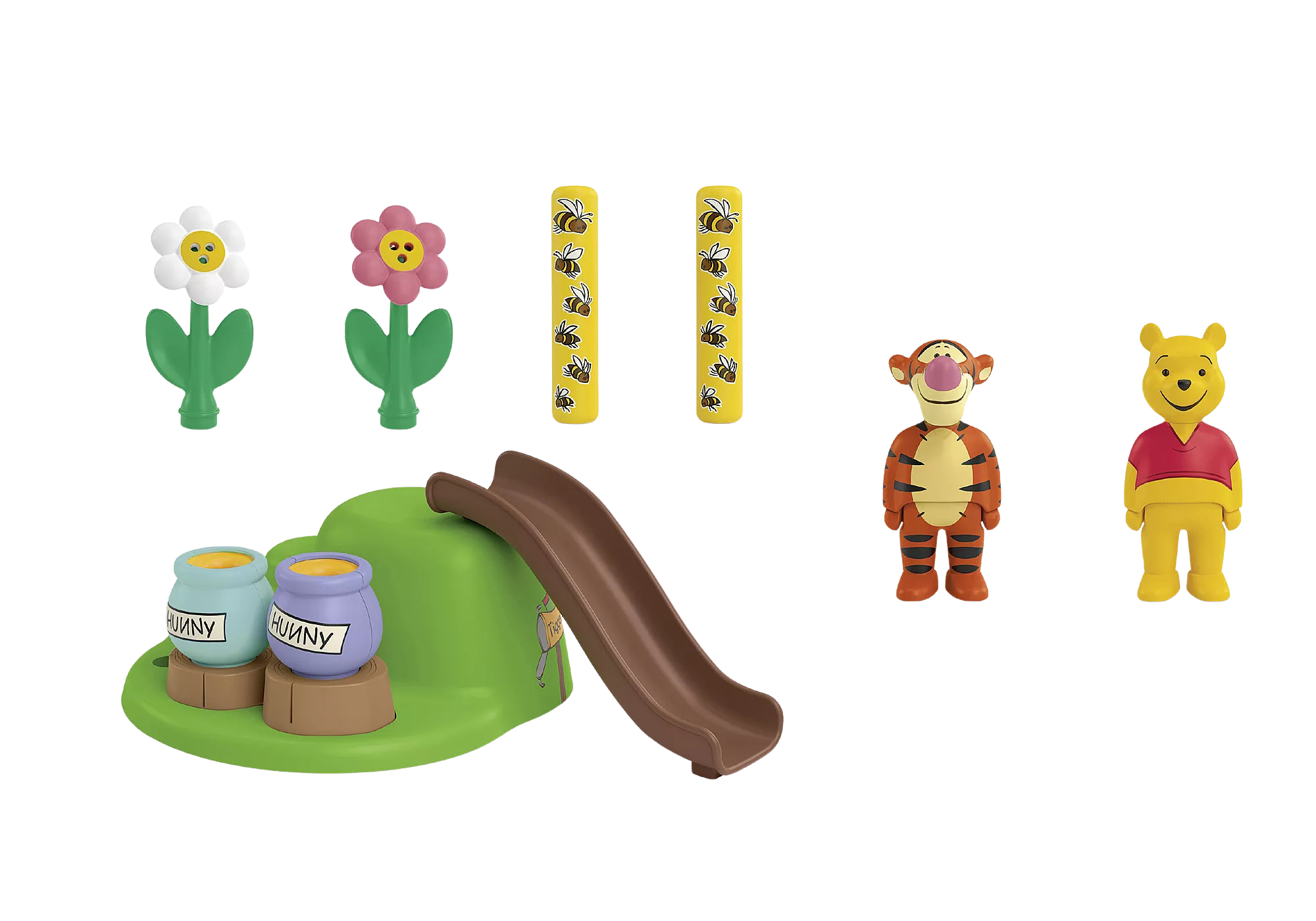 Playmobil 71694 JUNIOR & Disney: Winnie the Pooh's & Tigger's Bee Garden จูเนียร์ & ดิสนีย์ สวนผึ้งของวินนี่และทิกเกอร์ - Image 2