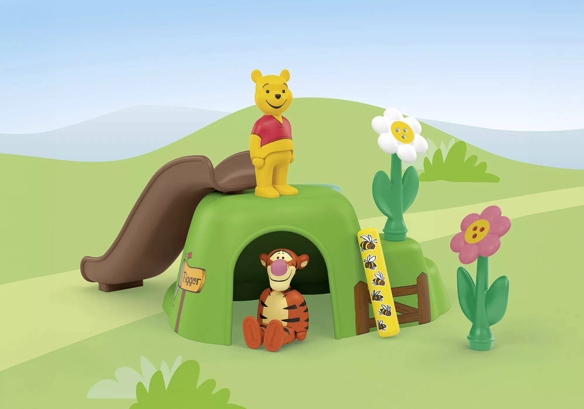 Playmobil 71694 JUNIOR & Disney: Winnie the Pooh's & Tigger's Bee Garden จูเนียร์ & ดิสนีย์ สวนผึ้งของวินนี่และทิกเกอร์ - Image 5