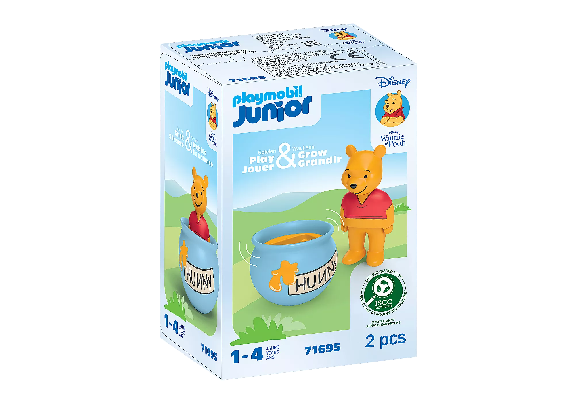 Playmobil 71695 JUNIOR & Disney: Winnie the Pooh's Counter Balance Honey Pot จูเนียร์ & ดิสนีย์ โหลน้ำผึ้งล้มลุกของวินนี่ - Image 3