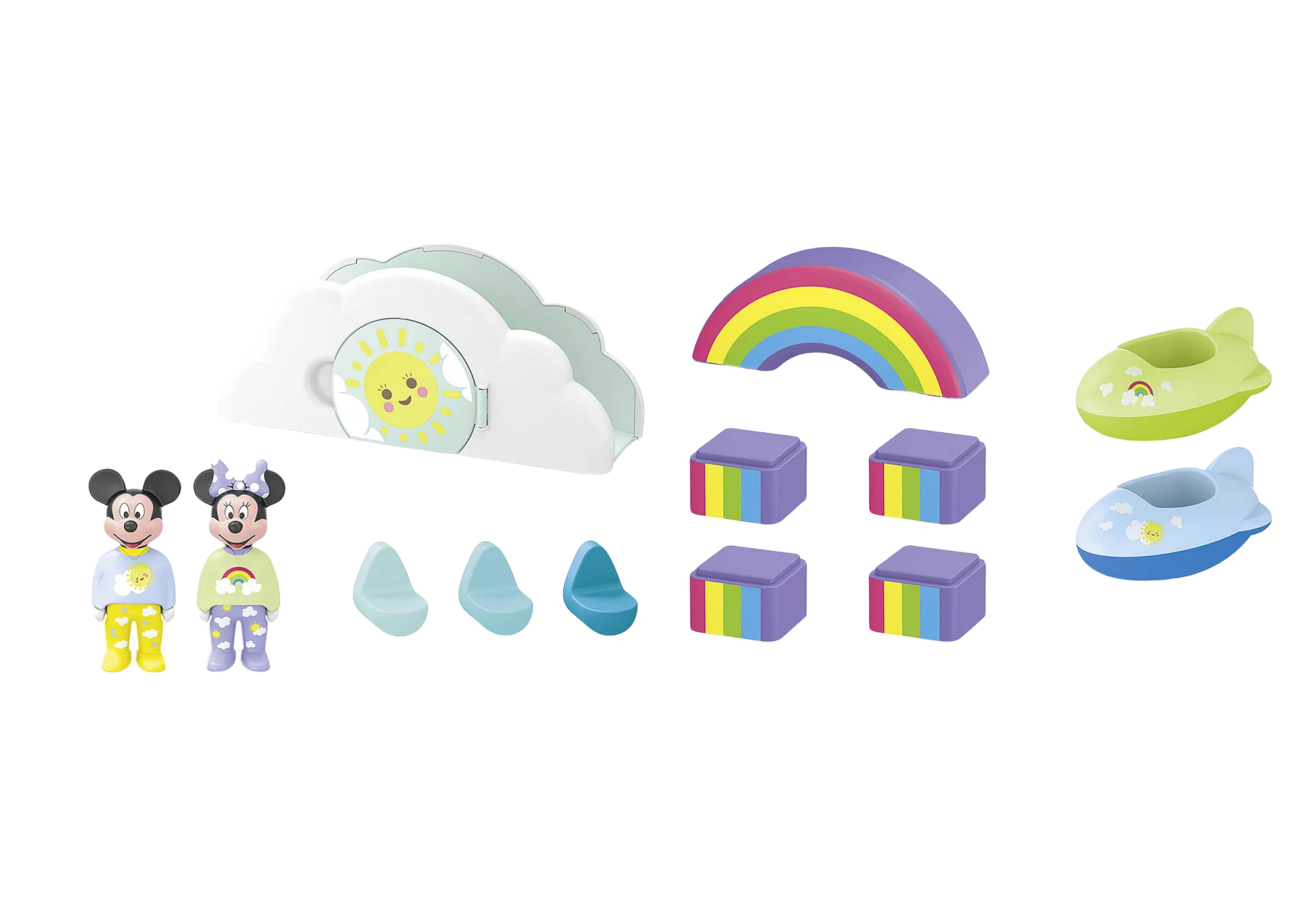 Playmobil 71696 JUNIOR & Disney: Mickey Mouse's & Minnie Mouse's Cloud Home จูเนียร์ & ดิสนีย์ บ้านก้อนเมฆของมิกกี้และมินนี่ - Image 2