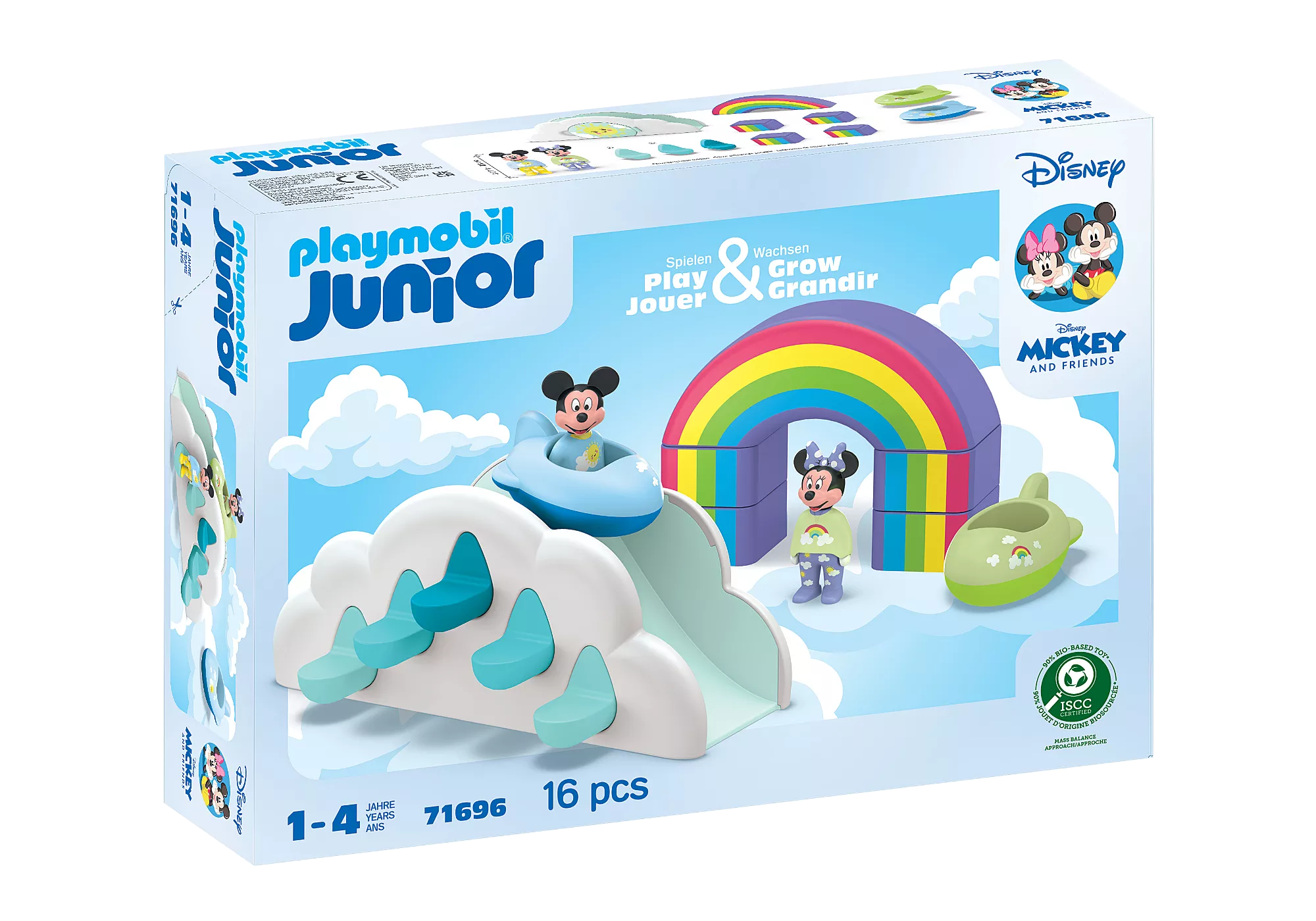 Playmobil 71696 JUNIOR & Disney: Mickey Mouse's & Minnie Mouse's Cloud Home จูเนียร์ & ดิสนีย์ บ้านก้อนเมฆของมิกกี้และมินนี่ - Image 3