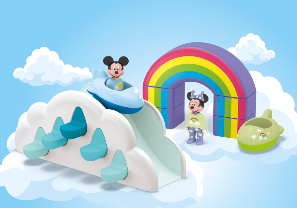Playmobil 71696 JUNIOR & Disney: Mickey Mouse's & Minnie Mouse's Cloud Home จูเนียร์ & ดิสนีย์ บ้านก้อนเมฆของมิกกี้และมินนี่