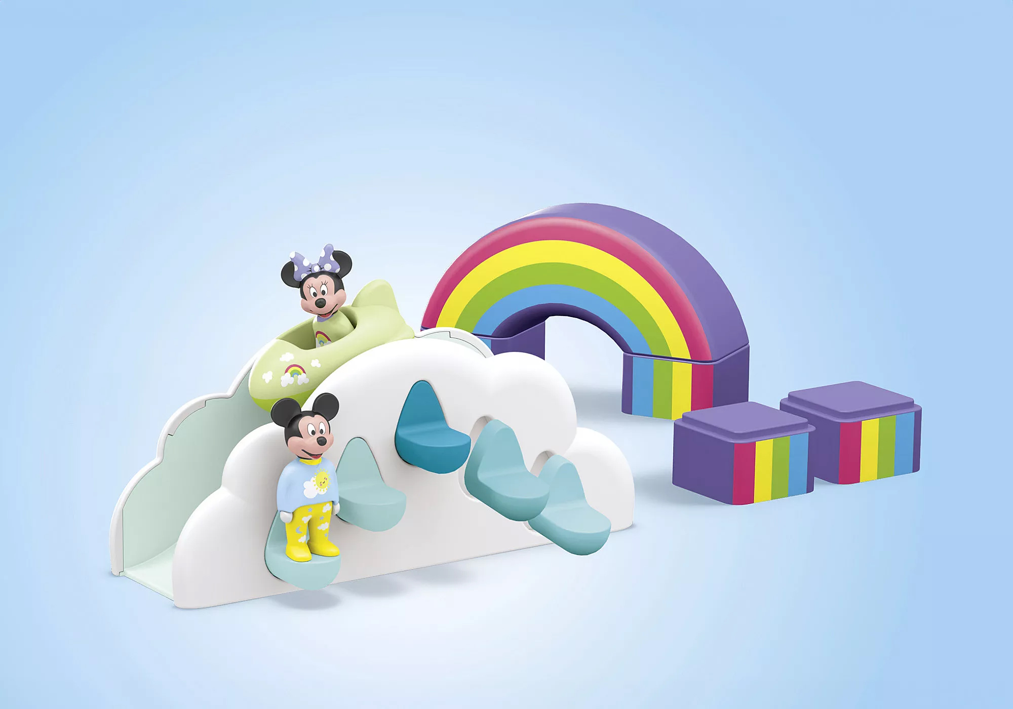 Playmobil 71696 JUNIOR & Disney: Mickey Mouse's & Minnie Mouse's Cloud Home จูเนียร์ & ดิสนีย์ บ้านก้อนเมฆของมิกกี้และมินนี่ - Image 5