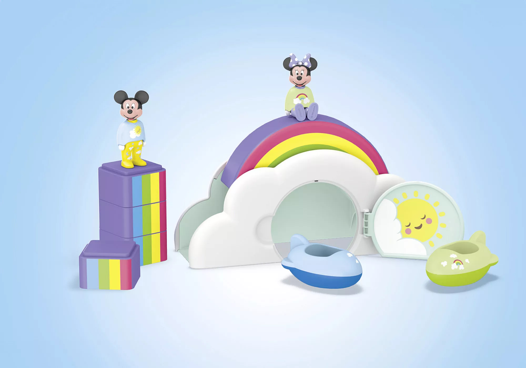 Playmobil 71696 JUNIOR & Disney: Mickey Mouse's & Minnie Mouse's Cloud Home จูเนียร์ & ดิสนีย์ บ้านก้อนเมฆของมิกกี้และมินนี่ - Image 8