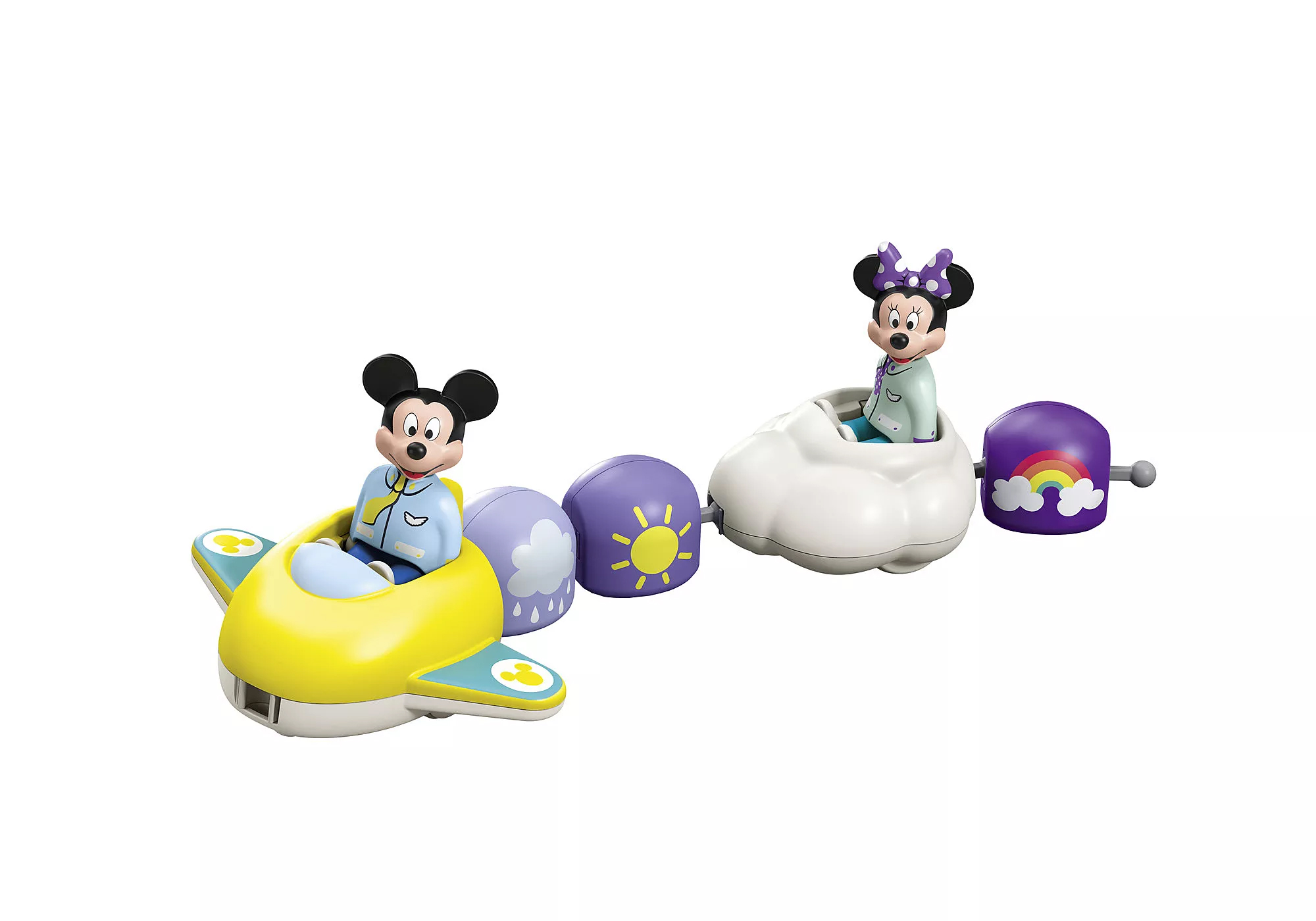 Playmobil 71697 JUNIOR & Disney: Mickey Mouse's & Minnie Mouse's Cloud Ride จูเนียร์ & ดิสนีย์ เที่ยวบินก้อนเมฆของมิกกี้และมินนี่ - Image 3