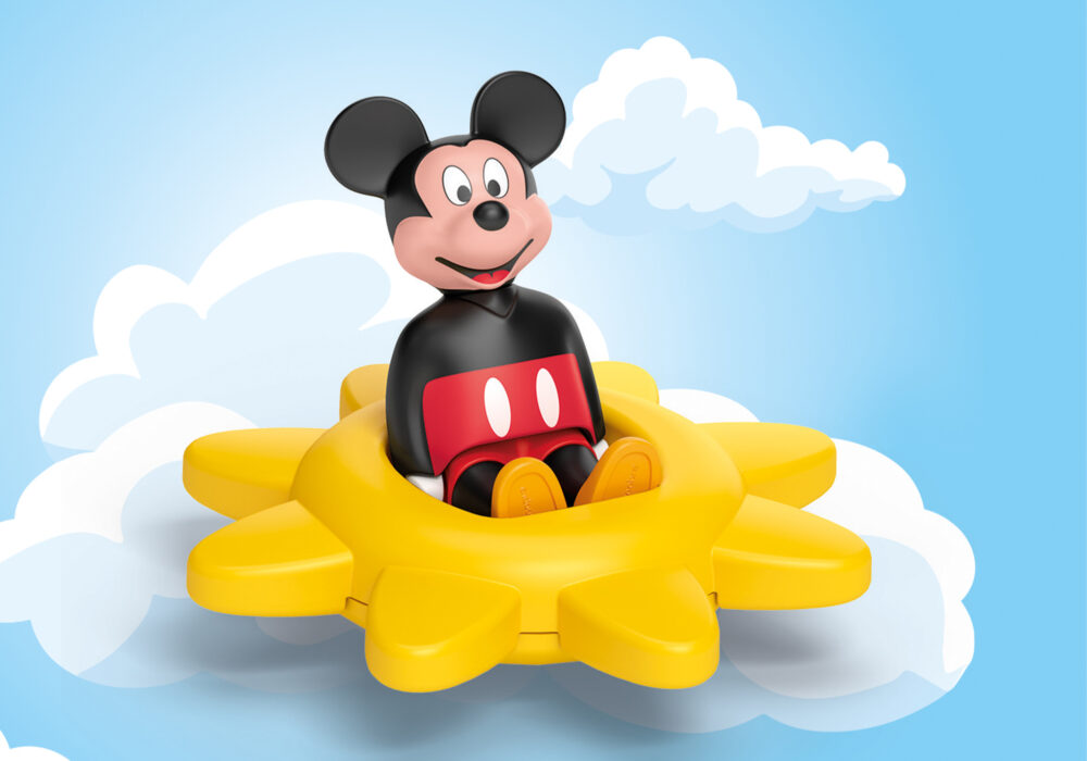 Playmobil 71698 JUNIOR & Disney: Mickey Mouse's Spinning Sun with Rattle Feature จูเนียร์ & ดิสนีย์ พระอาทิตย์หมุนของมิกกี้