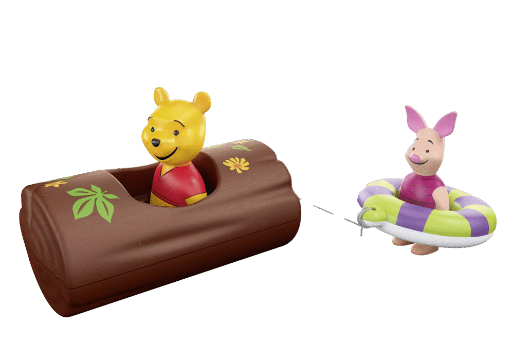 Alternative view of Playmobil 71705 JUNIOR & Disney: Winnie the Pooh's & Piglet's Water Adventure จูเนียร์ & ดิสนีย์ วินนี่และพิกเล็ตล่องเรือ