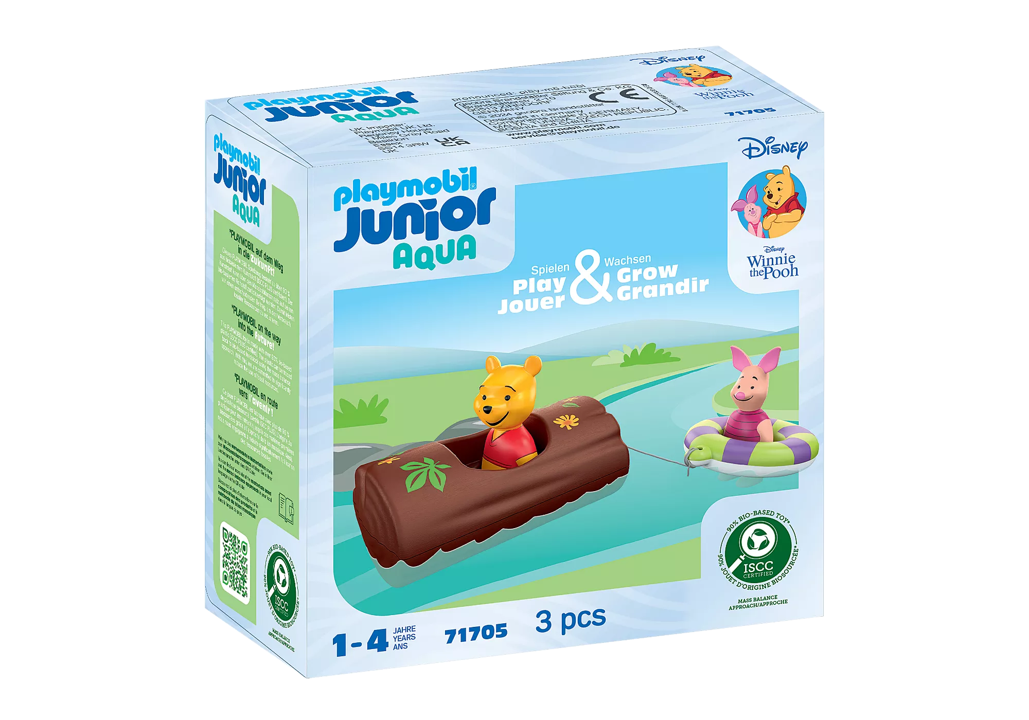 Playmobil 71705 JUNIOR & Disney: Winnie the Pooh's & Piglet's Water Adventure จูเนียร์ & ดิสนีย์ วินนี่และพิกเล็ตล่องเรือ - Image 3