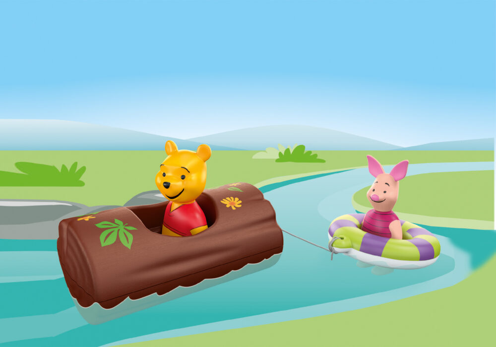 Playmobil 71705 JUNIOR & Disney: Winnie the Pooh's & Piglet's Water Adventure จูเนียร์ & ดิสนีย์ วินนี่และพิกเล็ตล่องเรือ