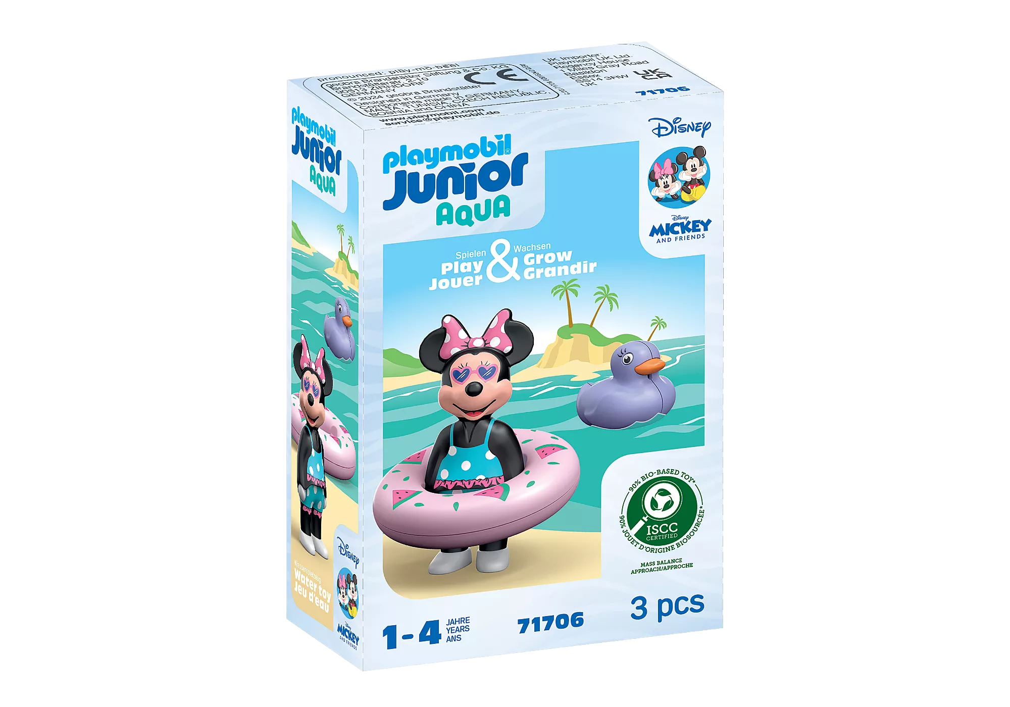 Playmobil 71706 JUNIOR & Disney: Minnie Mouse's Beach Trip จูเนียร์ & ดิสนีย์ ทริปชายหาดของมินนี่ - Image 3