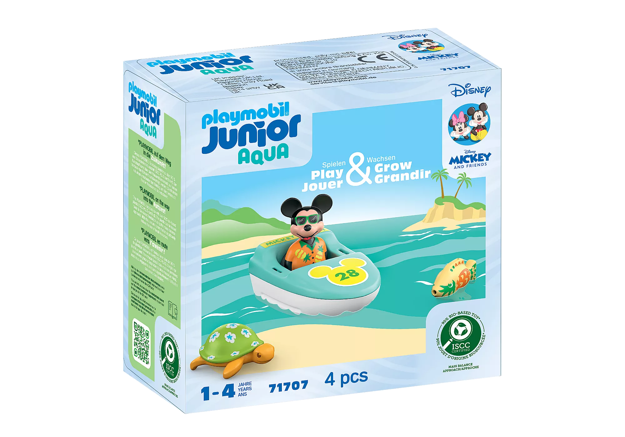 Playmobil 71707 JUNIOR & Disney: Mickey Mouse's Boat Tour จูเนียร์ & ดิสนีย์ มิกกี้ส์โบ๊ททัวร์ - Image 3