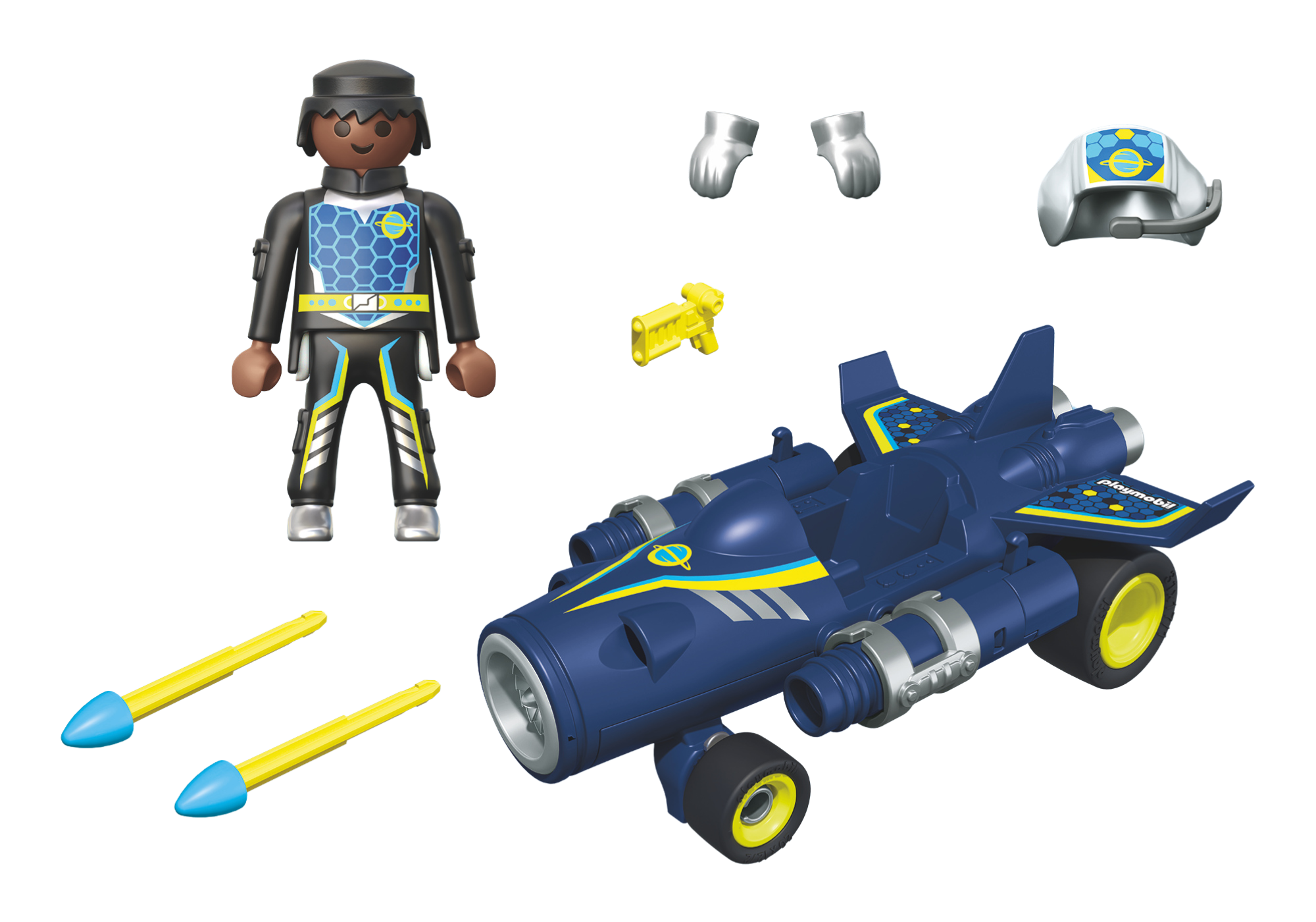 Playmobil 71719 Funstar Racing Space Jet ฟันสตาร์ เรซซิ่ง จรวดอวกาศ - Image 2