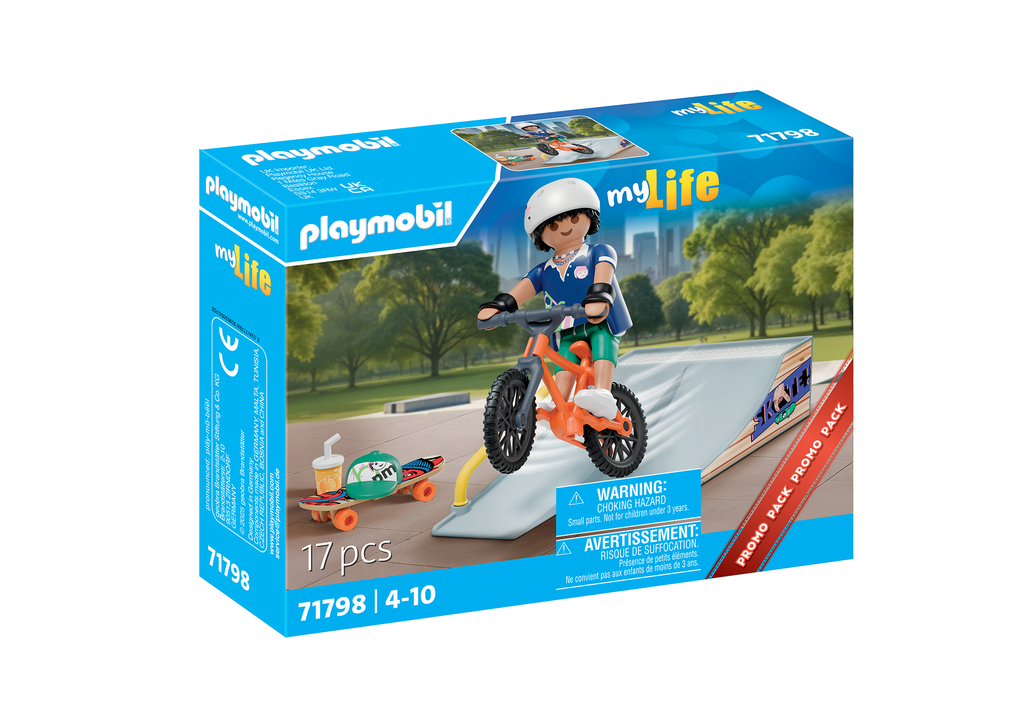Playmobil 71798 Promo Pack Skateboard with Ramp โปรโมแพ็ค สเกตบอร์ดพร้อมทางลาด - Image 3