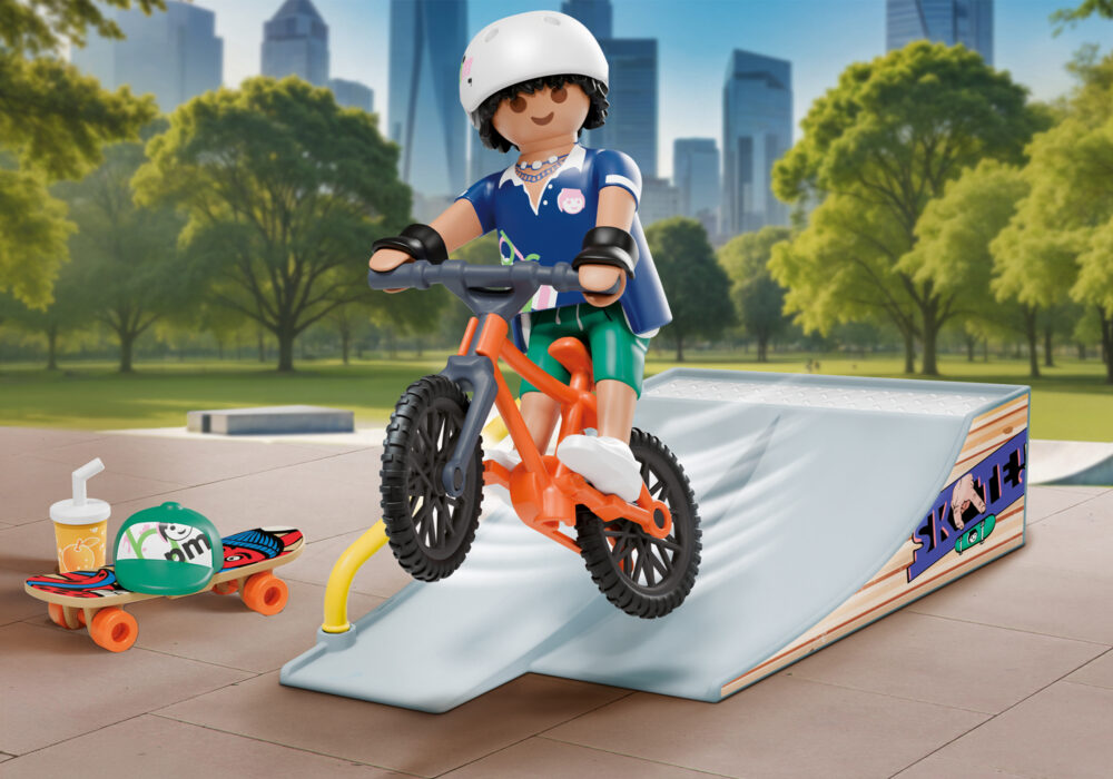 Playmobil 71798 Promo Pack Skateboard with Ramp โปรโมแพ็ค สเกตบอร์ดพร้อมทางลาด