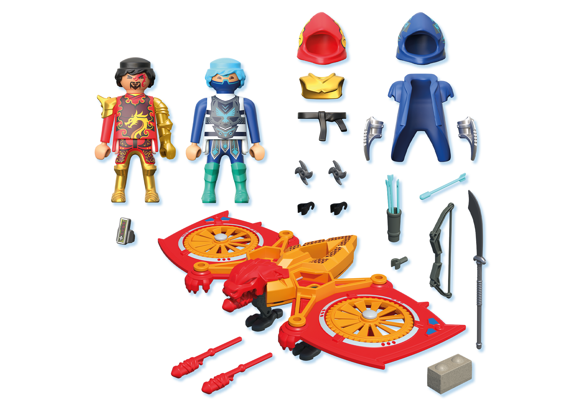 Playmobil 71833 PM Heroes Hero Drone Fight with Evil Ninja ฮีโร่ โดรนฮีโร่ ปะทะ นินจาวายร้าย - Image 2