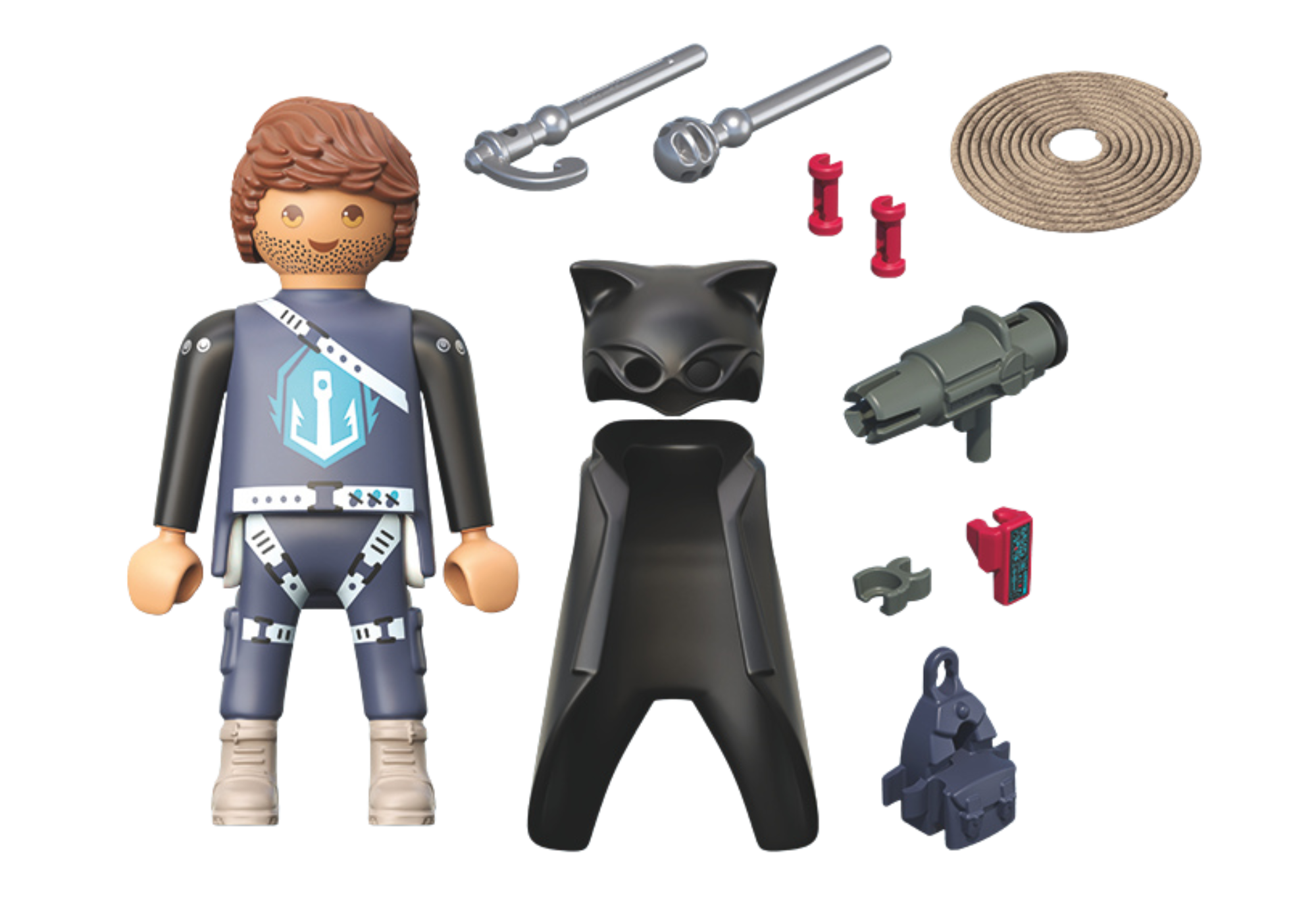 Playmobil 71835 PM Heroes Shadow Hero ฮีโร่ ชาโดว์ฮีโร่ - Image 2