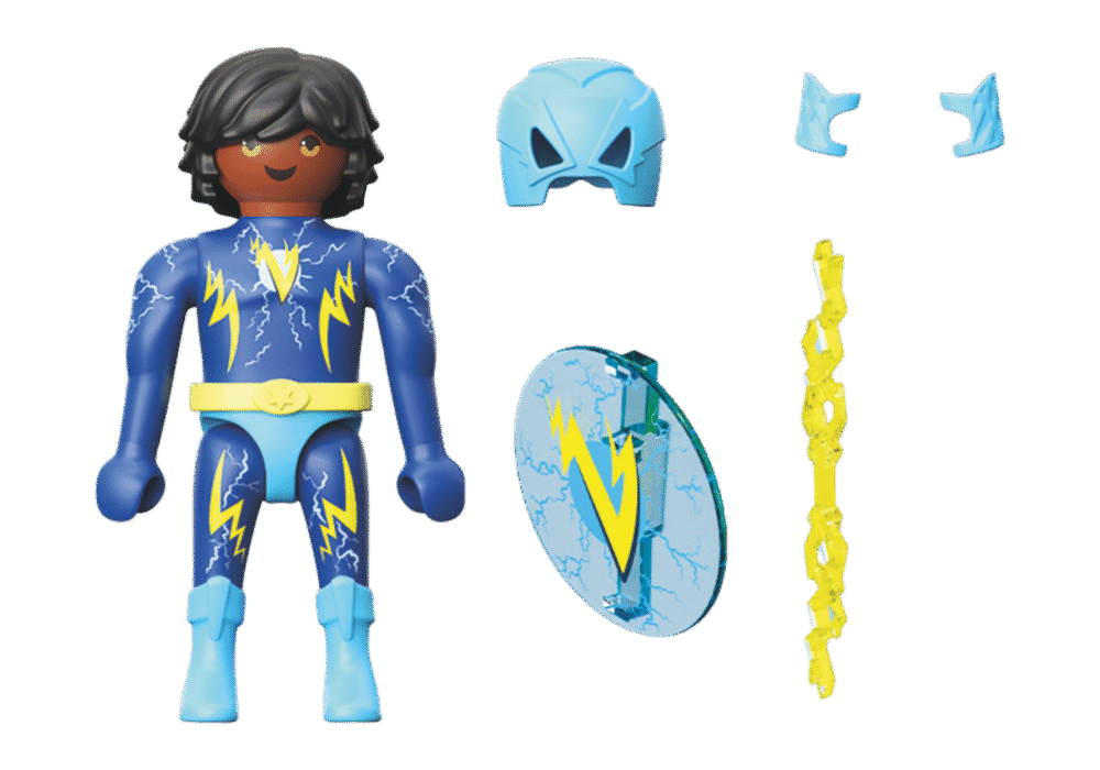 Alternative view of Playmobil 71836 PM Heroes Lightning Hero ฮีโร่ ไลท์นิ่งฮีโร่