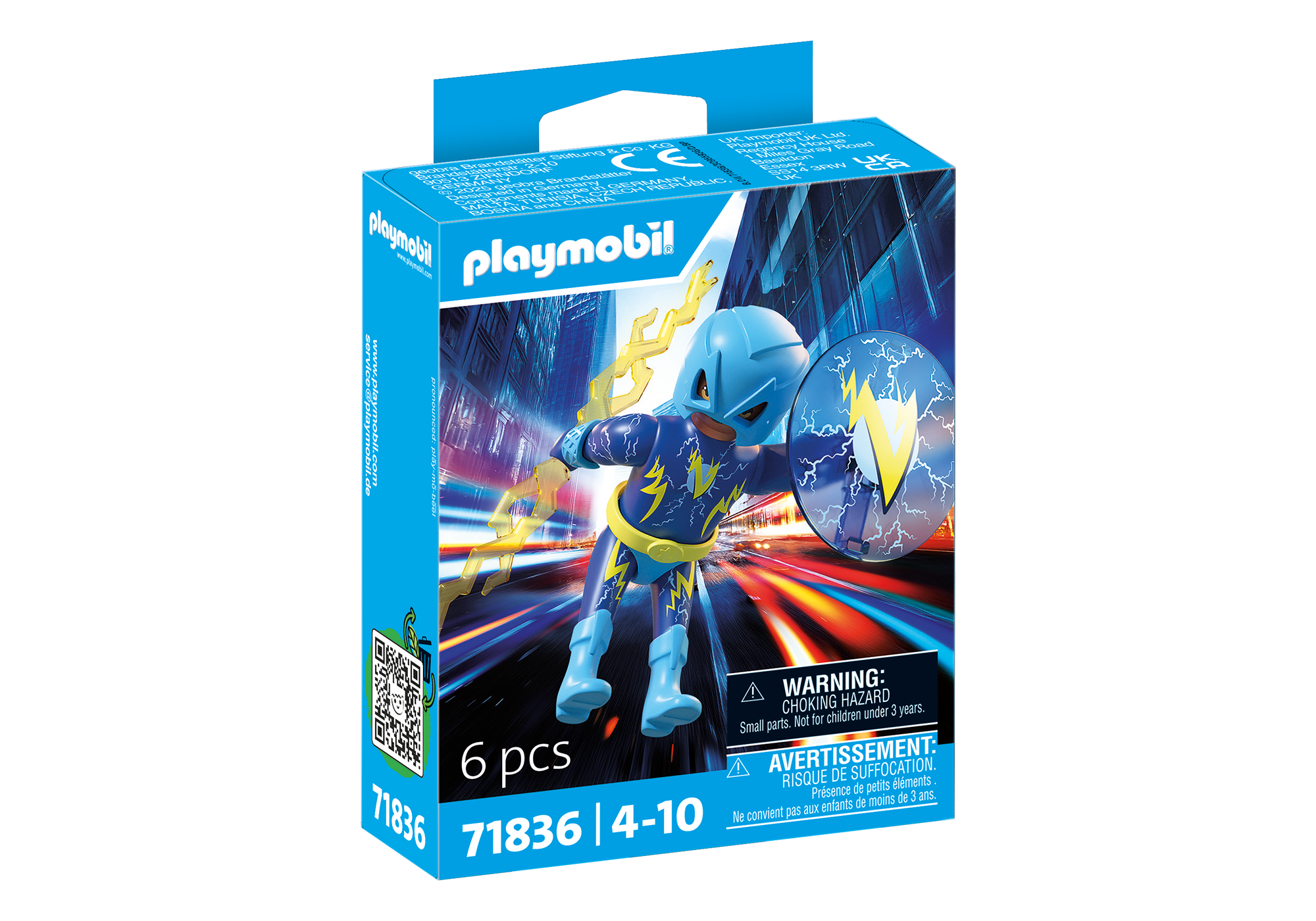 Playmobil 71836 PM Heroes Lightning Hero ฮีโร่ ไลท์นิ่งฮีโร่ - Image 3