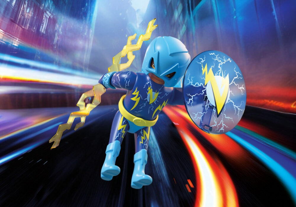 Playmobil 71836 PM Heroes Lightning Hero ฮีโร่ ไลท์นิ่งฮีโร่