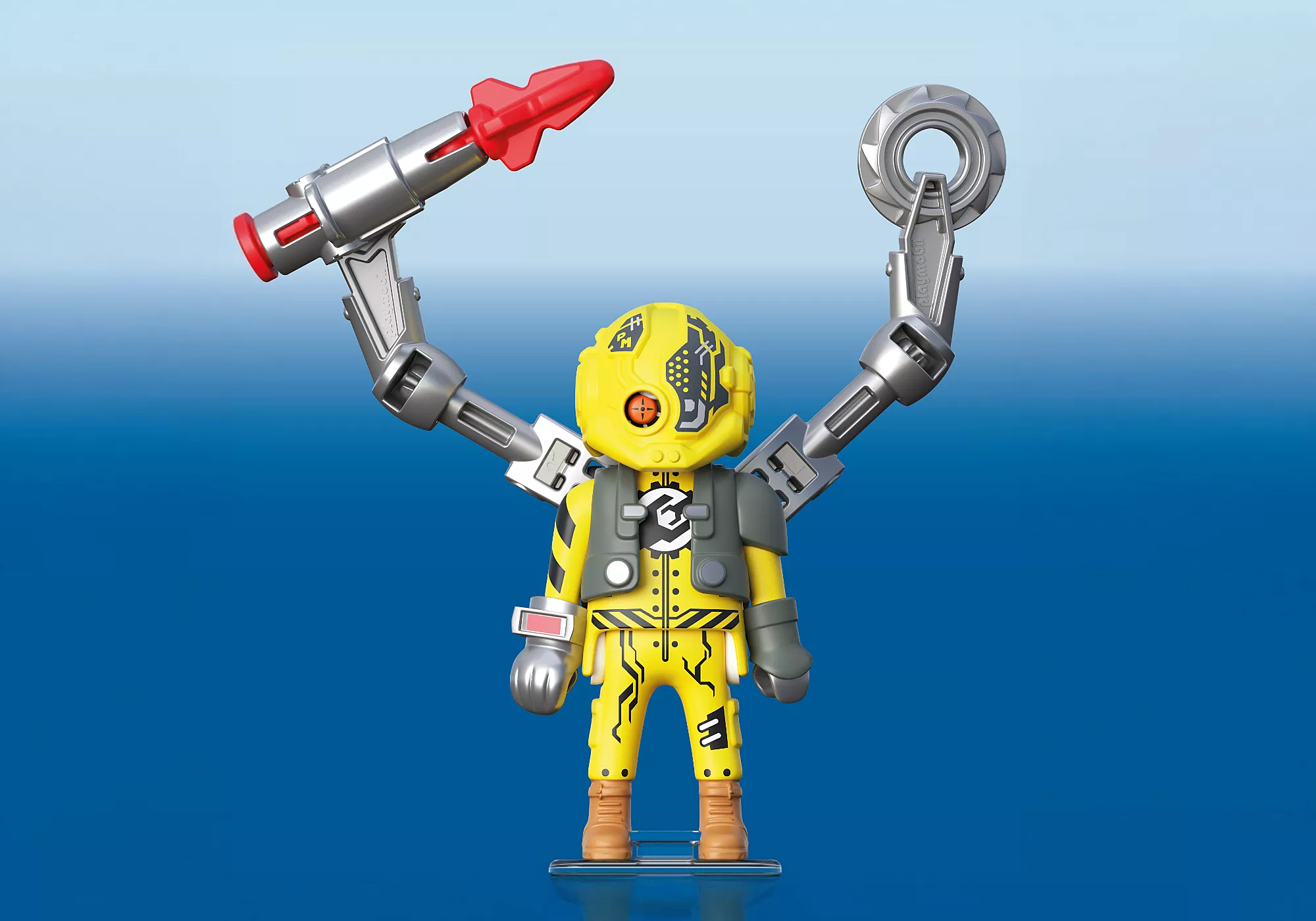 Playmobil 71837 PM Heroes Robot Hero ฮีโร่ โรบอทฮีโร่ - Image 6