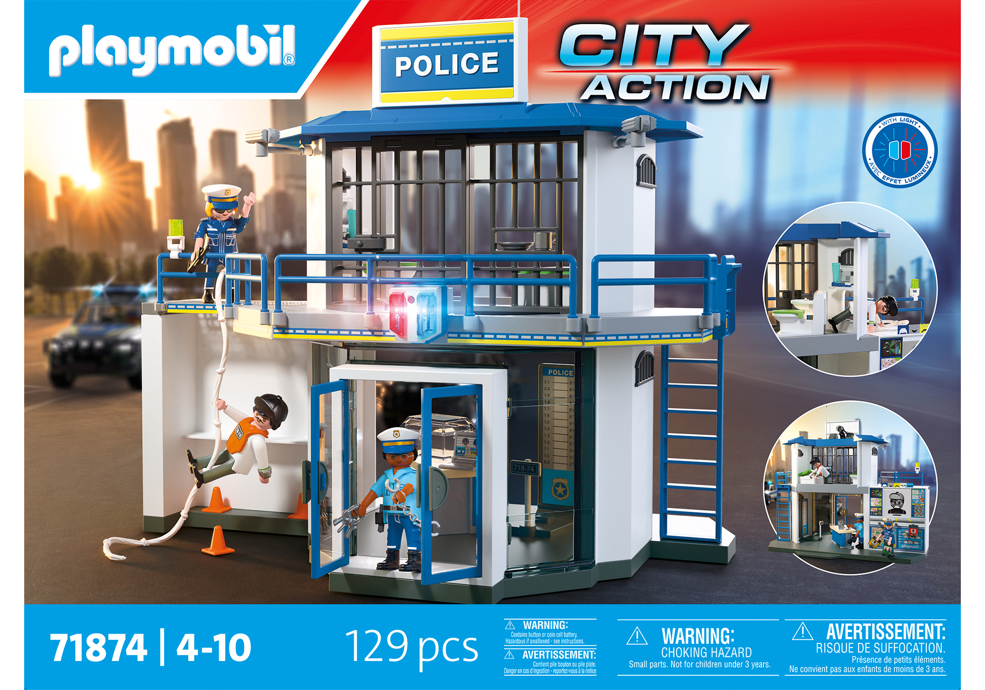 Playmobil 71874 Police Station with Investigation Room ตำรวจ สถานีตำรวจพร้อมห้องสืบสวน - Image 9