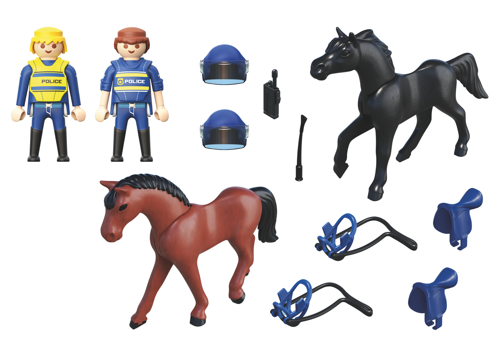 Playmobil 71877 Police Squadron ตำรวจ สายตรวจม้า - Image 2