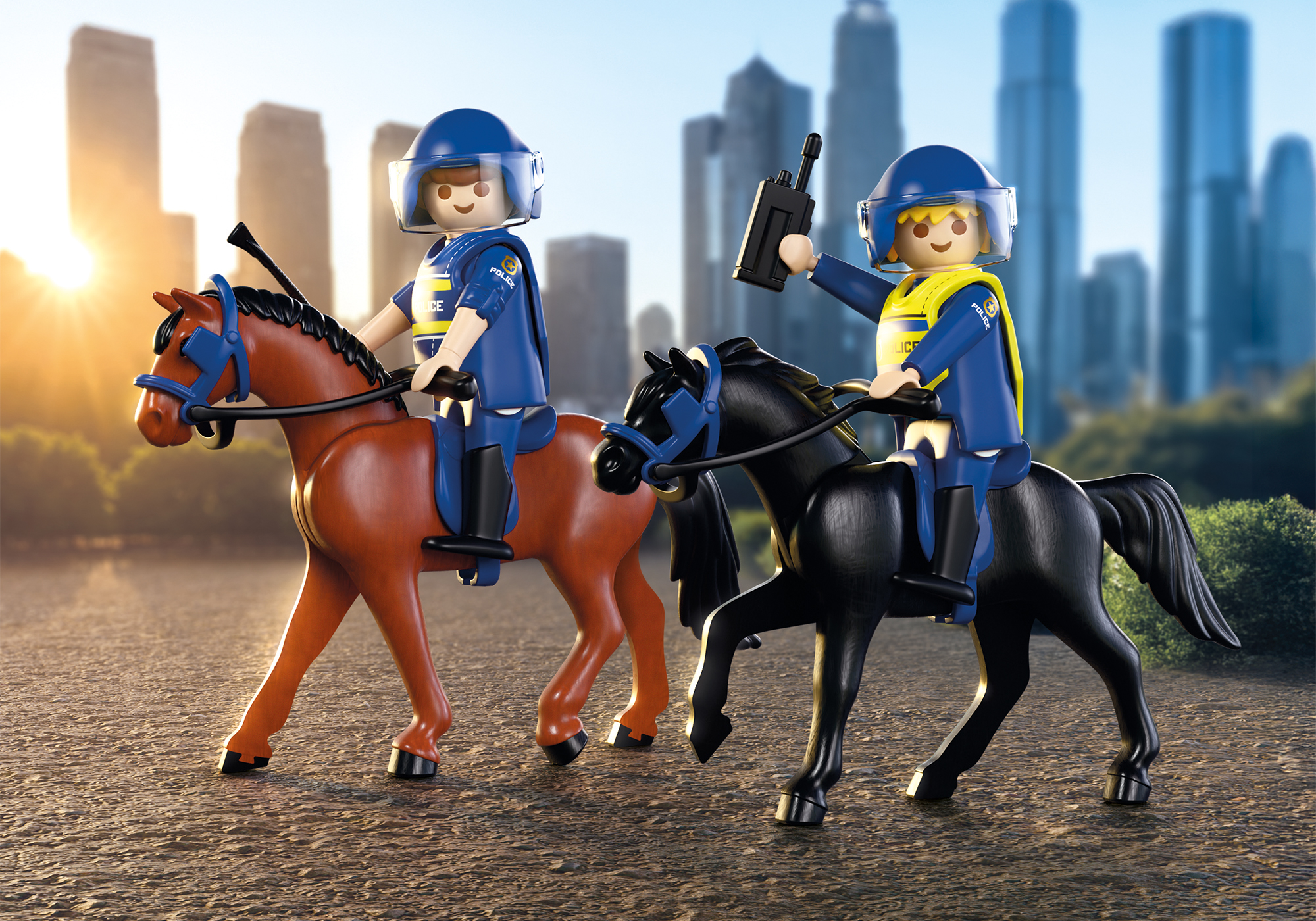 Playmobil 71877 Police Squadron ตำรวจ สายตรวจม้า