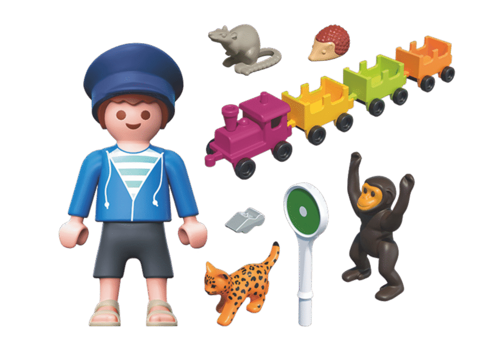 Alternative view of Playmobil 71951 Animals & Friends Small locomotive trip เหล่าสัตว์เพื่อนซี้ รถไฟสายสนุก