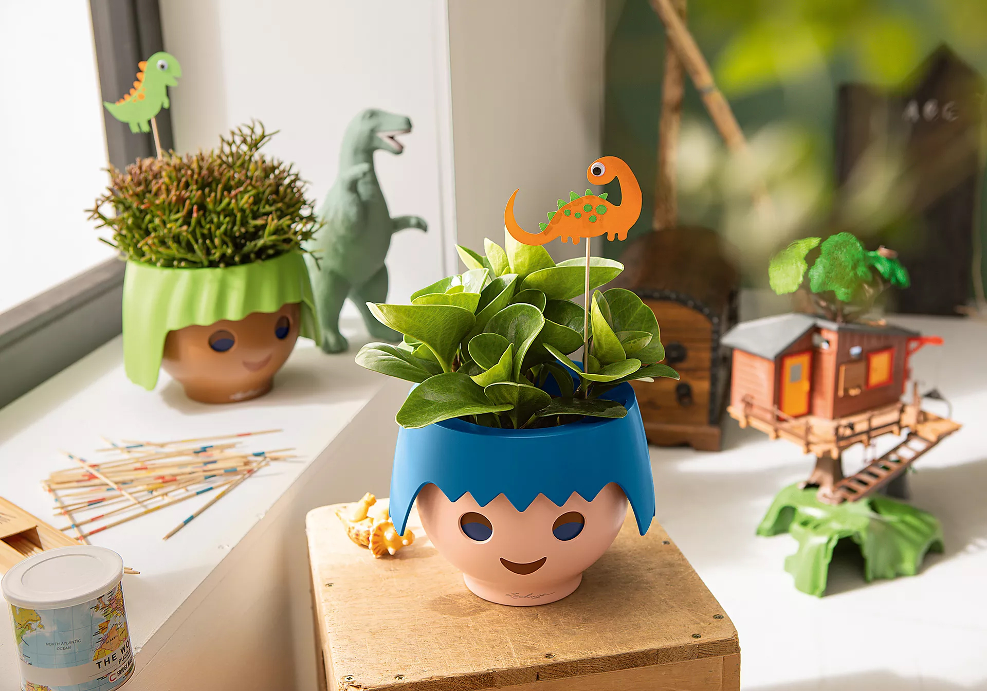 Playmobil 19041 OJO - All-in-One Set ruby pink OJO กระถางต้นไม้สีชมพู บอกระดับน้ำได้ - Image 5