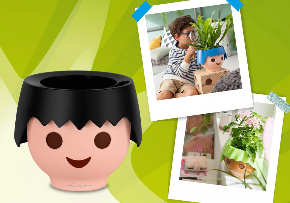 Playmobil 19047 OJO - All-in-One Set raven black OJO กระถางต้นไม้สีดำ บอกระดับน้ำได้