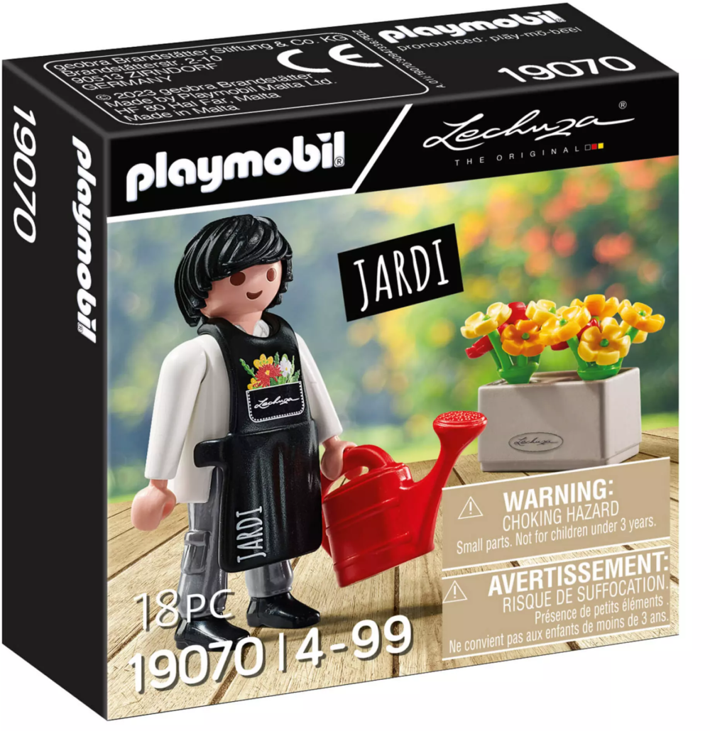 Alternative view of Playmobil 19070 Figure - plant expert (7.5 cm) ฟิกเกอร์ ผู้เชี่ยวชาญด้านพืช "จาร์ดี"