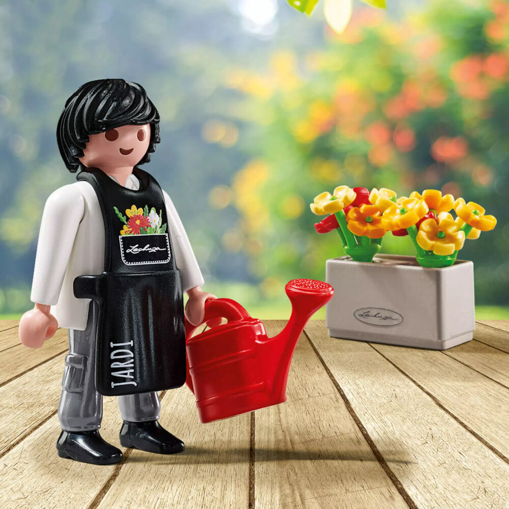 Playmobil 19070 Figure - plant expert (7.5 cm) ฟิกเกอร์ ผู้เชี่ยวชาญด้านพืช "จาร์ดี"
