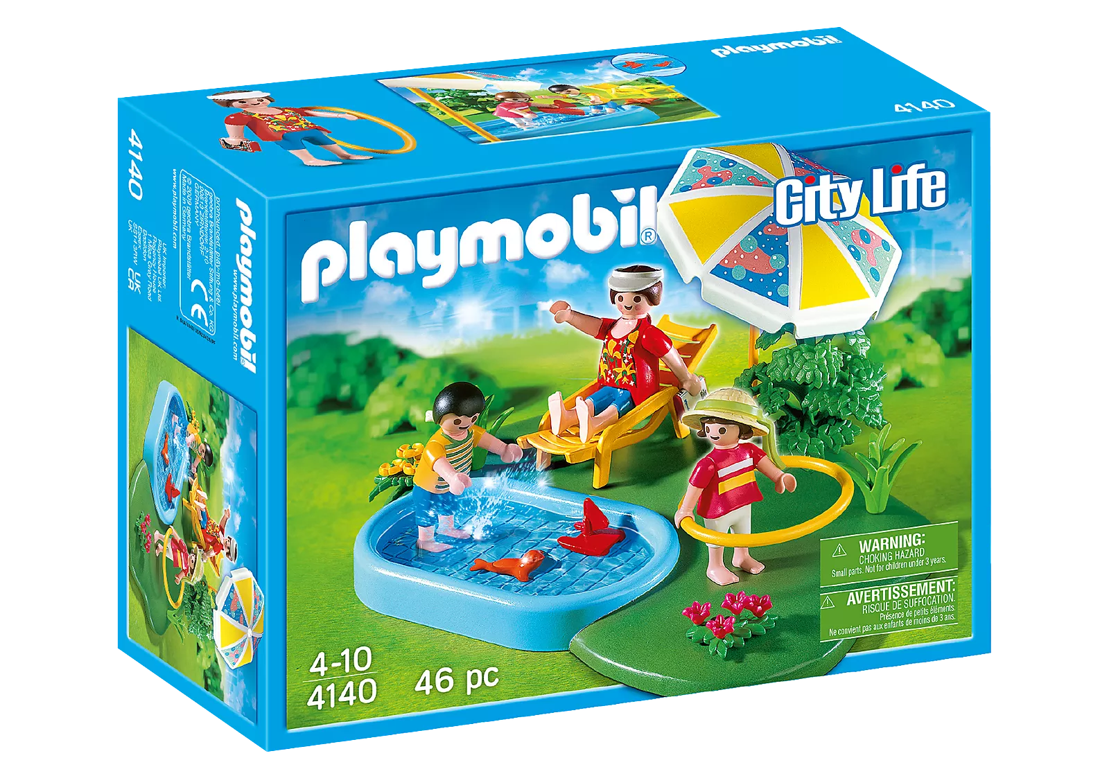 PLAYMOBIL® PLUS 4140 Wading Pool Compact Set สระว่ายน้ำเล็ก - Image 2