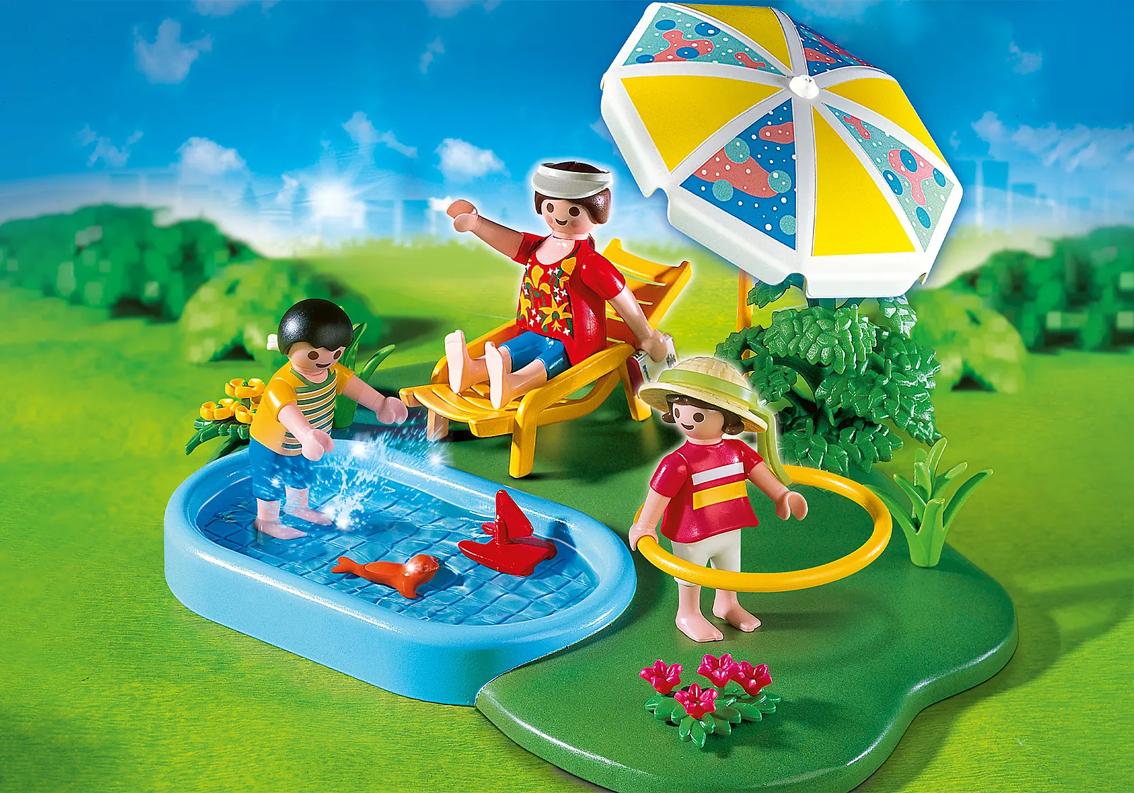 PLAYMOBIL® PLUS 4140 Wading Pool Compact Set สระว่ายน้ำเล็ก